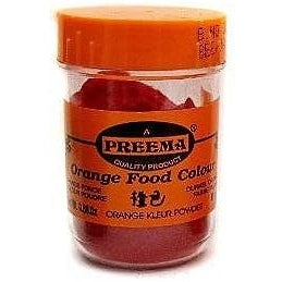 Preema Deep Orange Food Colour - 25g