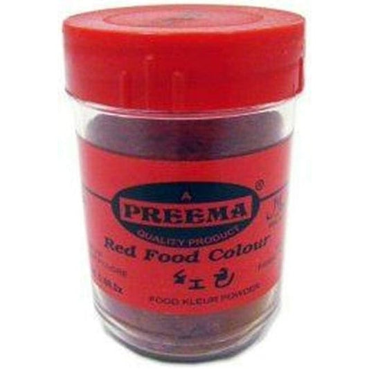 Preema Bright Red Food Colour - 2x25g (2 Pack)