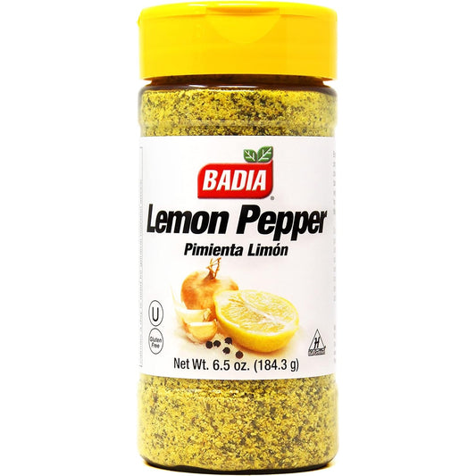 Badia Lemon Pepper Seasoning 184.3g (6.5 oz)