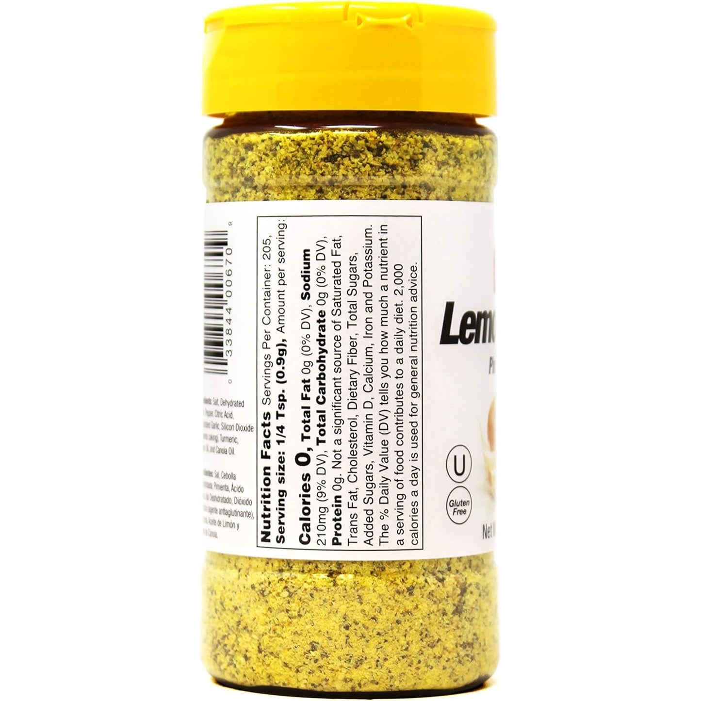 Badia Lemon Pepper Seasoning 184.3g (6.5 oz)