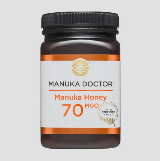 Manuka Doctor 70 MGO Manuka Honey, 500 g